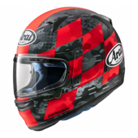 Arai Profile-V Patch Red Matt Helmet