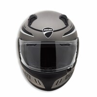 Ducati Black Steel Full-face Helmet