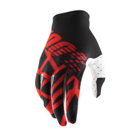 100% Celium 2 Gloves Black/White/Red